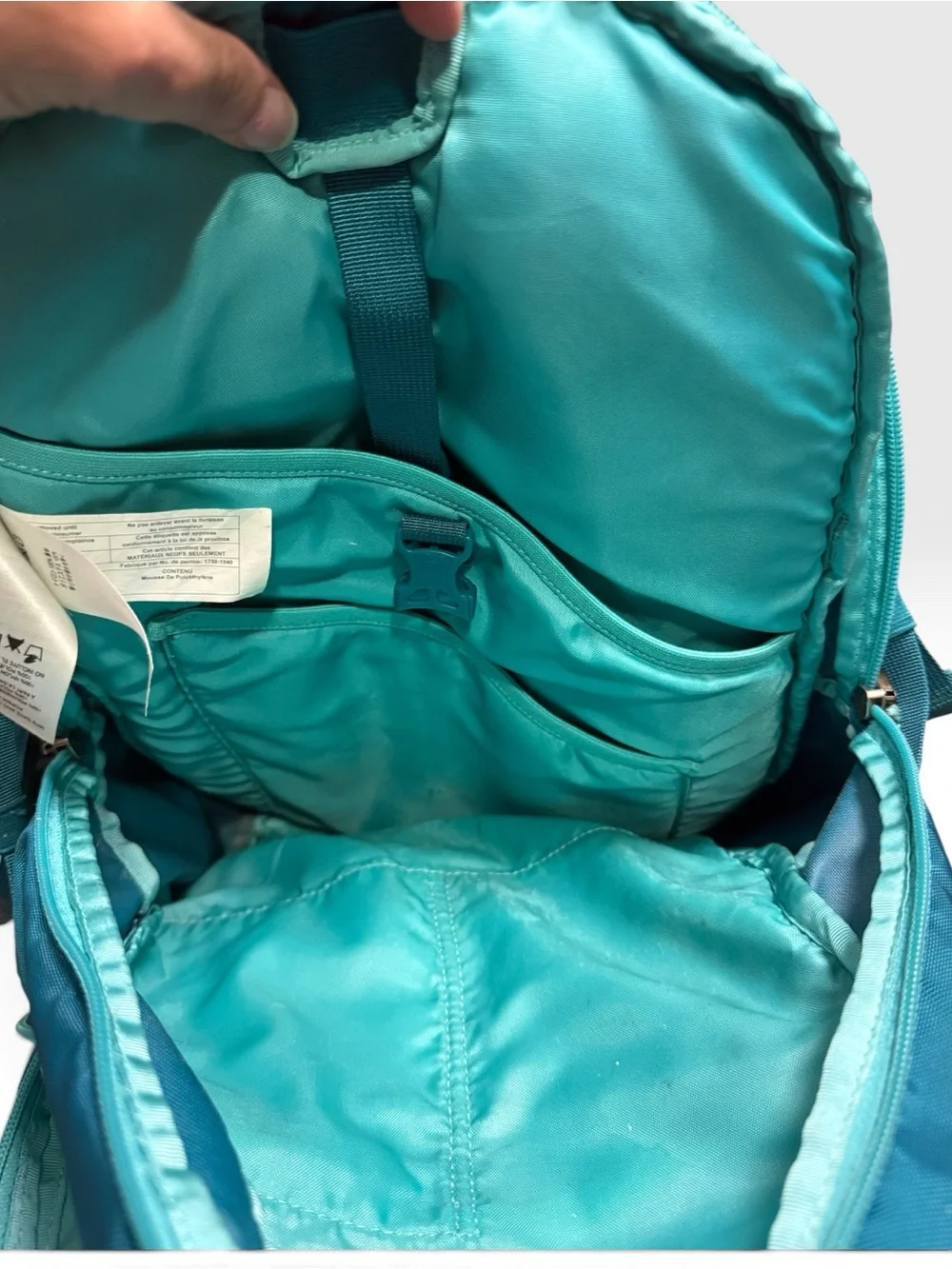 Patagonia Womens Refugio 26L Backpack Teal Blue Hiking Laptop Pack 48080